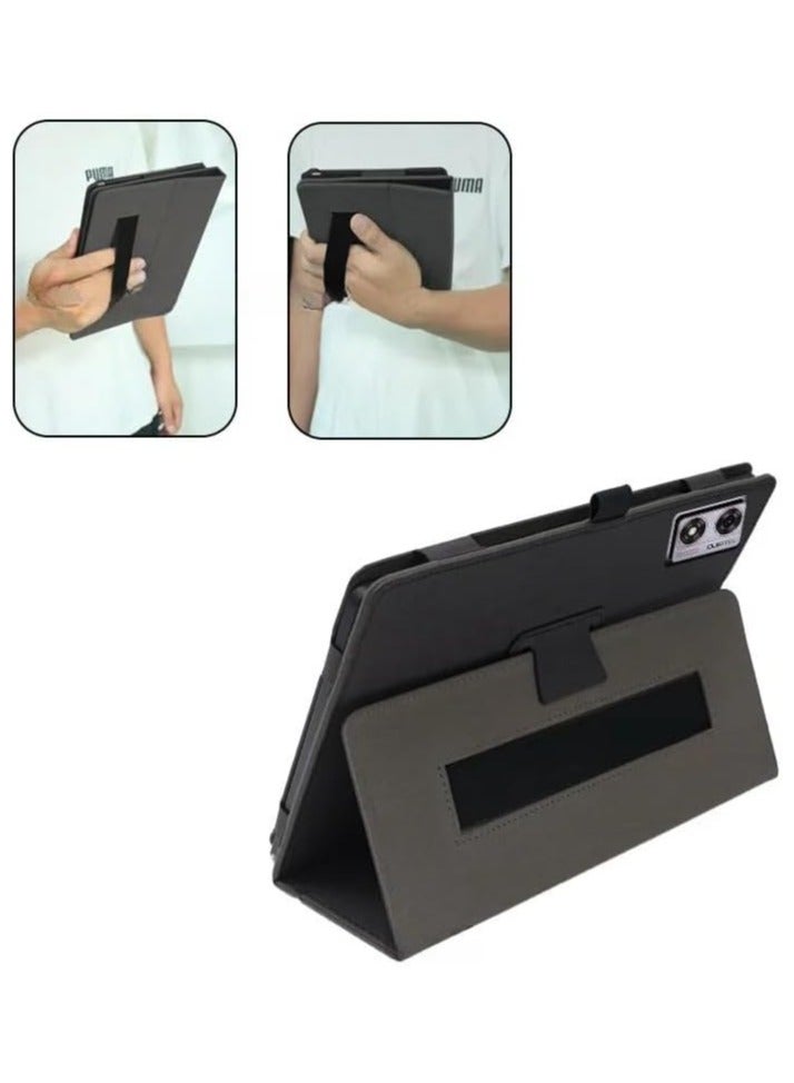 general Case Compatible with OUKITEL OT8 Tablet 11 inch, PU Protective Cover Case with Magnetic and Seat Belt for OUKITEL OT8 - Image 3