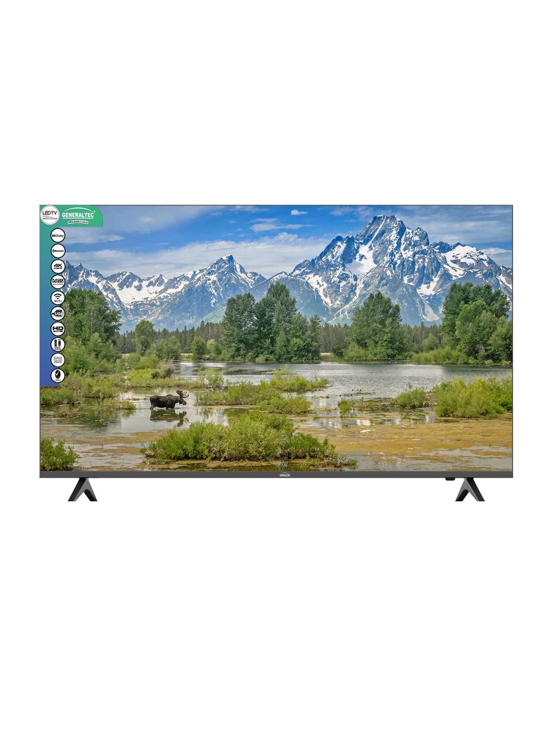 Generaltec 55 Inch Smart 4K Ultra HD LED TV with WebOS, 2 Remote controls, Magic Remote, Cinema Screen Design 4K Ultra HDR, Dolby Audio, Smart Voice Control, Apps YouTube, Netflix, Shahid, Model-GLED4K55SM - Image 1