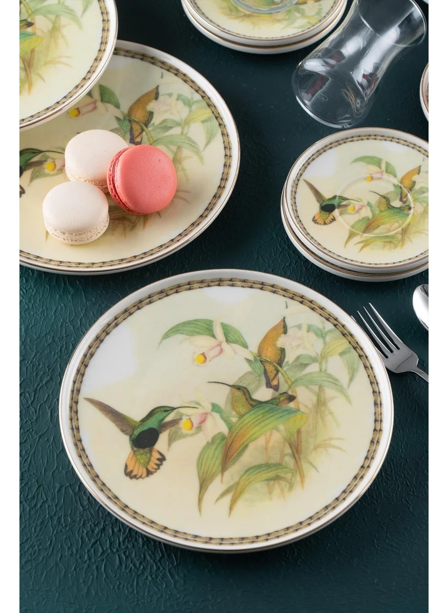 Acar Orina 18 Piece Porcelain Cake Set