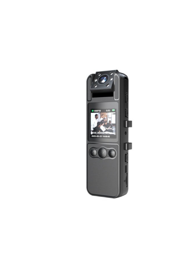AROAQ Hhigh-Definition Video Recorder Chest Camera Chest Wear Riding Back Clip Recorder Camera  - Image 1