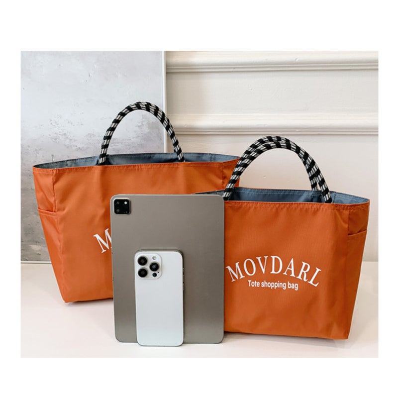 Large-capacity waterproof nylon lunch bag tote - Image 5