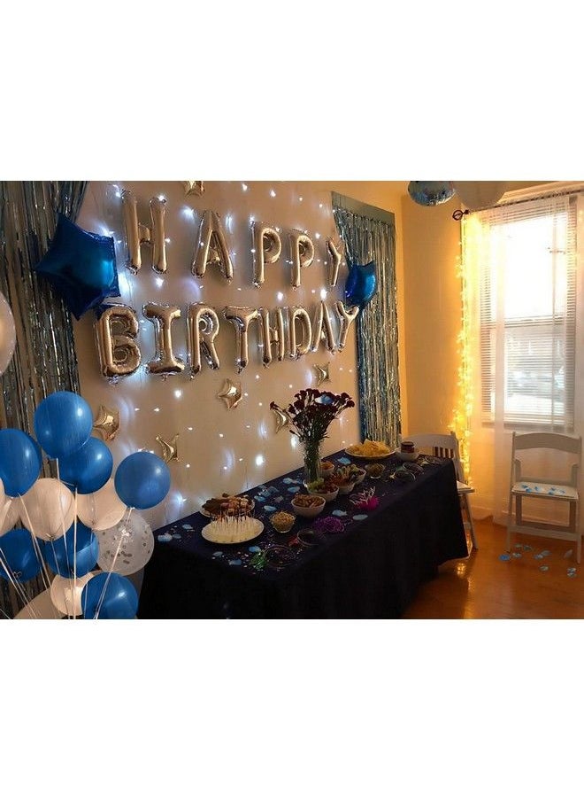 iPartyCool - 50Pcs Party Birthday Balloons Kit 3D Premium Reusable Aluminum Foil Letter Banner And Ecofriendly Big Star And Latex Balloons Set For Birthday Party Decorations And Supplies 2Sa - Image 1