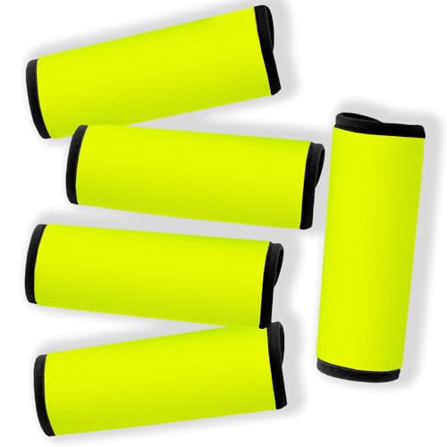 Gowraps Suitcase Tags-Neon Luggage Tags for Cruise Ship Luggage Handle Wrap/Identifiers Unique Luggage Accessories for Travel Best Gifts for Travelers - Image 1