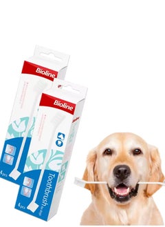 Bioline Toothbrush for Dogs Set 4pcs  - Image 2