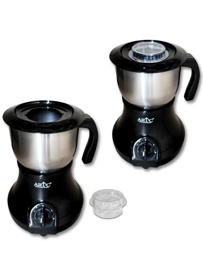 ARTC Multipurpose Electric Grinder with 600ML Stainless Steel Jar, Powerful Motor, User Friendly Control Knob, Large Capacity, Convenient Handle, Ideal Kitchen Appliance for Coffee, Spices, Nuts, and Food Ingredients - Image 3