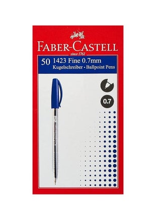 Pack of 50 Blue Fine 0.7mm Ballpoint Pens - pzsku/Z7991ABC3E7A03B921DB4Z/45/_/1692720834/9d4c0b03-1ffc-44f5-b038-25b525ce06e2