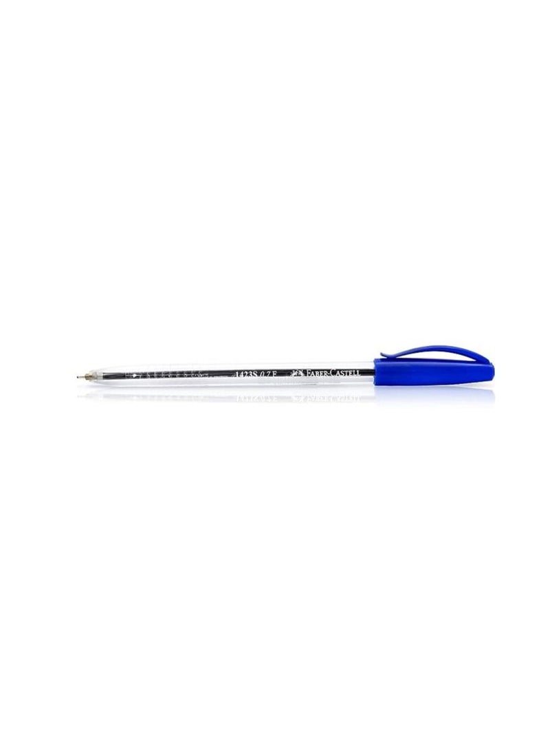Pack of 50 Blue Fine 0.7mm Ballpoint Pens