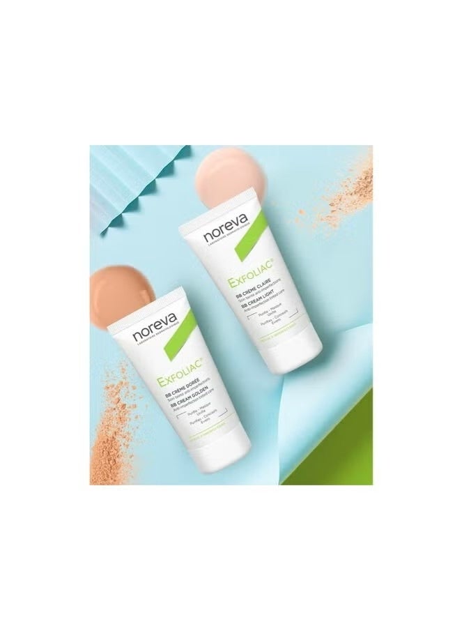 Noreva Actipur Tinted BB Cream 30ml - Colour: Golden - Image 2