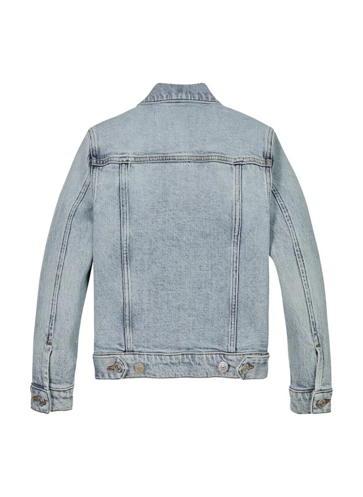 Calvin Klein Jeans Kids Visual Hero Trucker Jackect