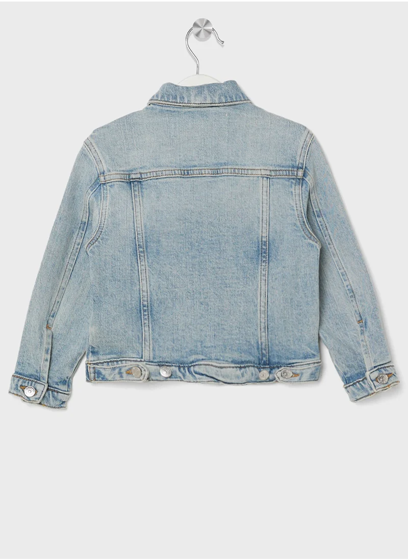 Calvin Klein Jeans Kids Visual Hero Trucker Jackect