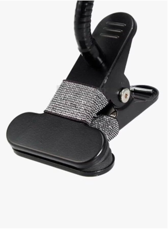 حامل الهاتف المحمول Lazy Bracket مع مشبك حامل باللون الأسود - Image 3