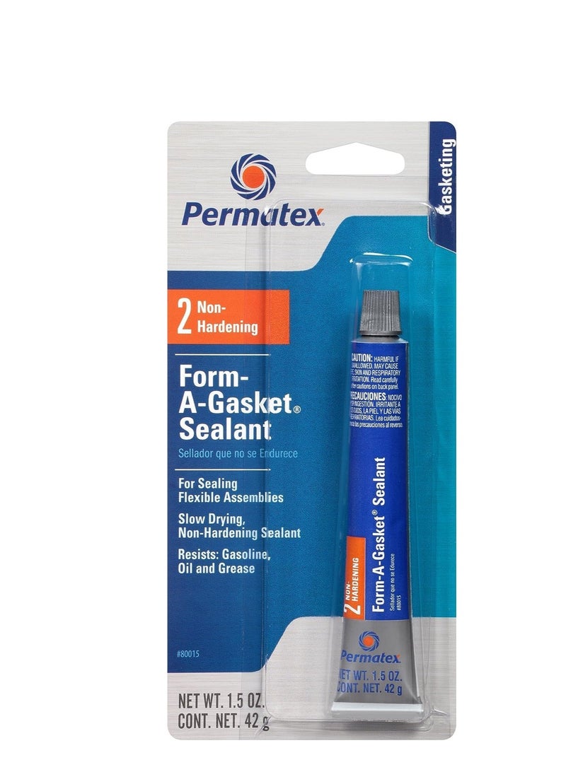 Permatex 80015 1.5 Oz Form-A-Gasket #2 Sealant