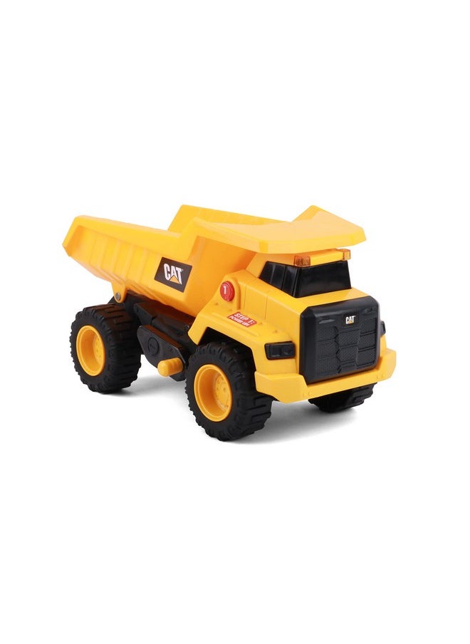 CAT CAT Construction Toys, Power Haulers Dump Truck, Realistic Lights and Sounds, Motion Drive Technology, Working Features, & Realistic Construction Experience.  - Image 1