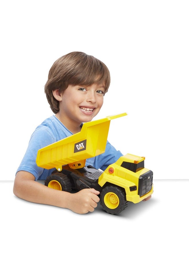 CAT CAT Construction Toys, Power Haulers Dump Truck, Realistic Lights and Sounds, Motion Drive Technology, Working Features, & Realistic Construction Experience.  - Image 2