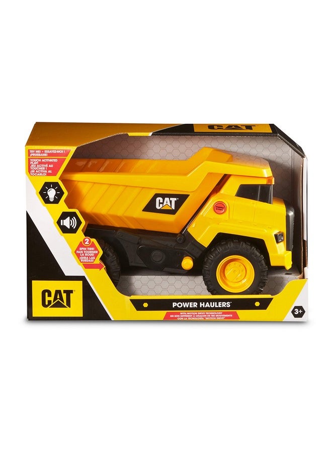 CAT CAT Construction Toys, Power Haulers Dump Truck, Realistic Lights and Sounds, Motion Drive Technology, Working Features, & Realistic Construction Experience.  - Image 5