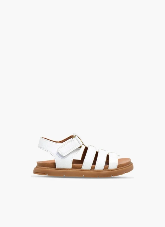 جونيورز Boys Hook & Loop Strap Sandals