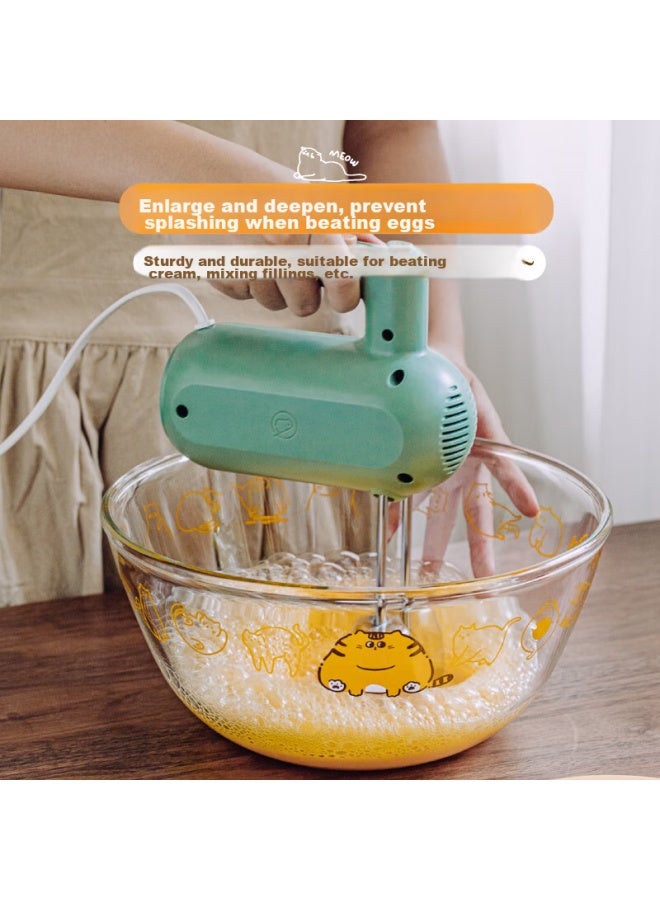 SHUEHO Shu Ke With Lid And Large Kitchen-specific Food-grade High Borosilicate Glass Bowl For Kneading Dough, Baking, Whipping Eggs And Cream - Image 3