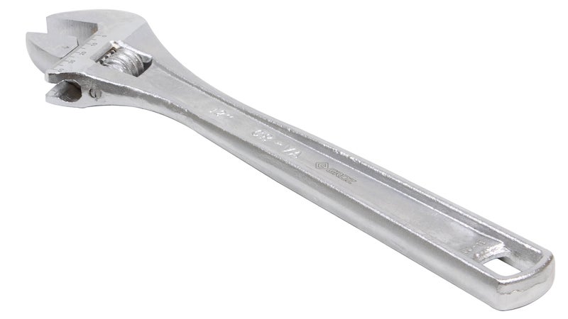 Groz Adjustable Wrench 10",250mm | Adjustable Spanner Wrench 10 inch | Cr-V Steel | Adjustable Plumber wrench AWR/CV/10 - Image 4