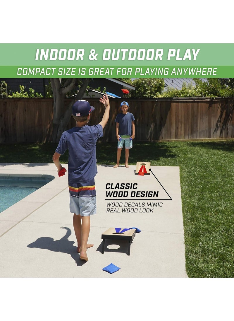 GoSports GoSports 2 ft x1 ft Portable Size Cornhole  Choose Classic or Wood Designs  Game Set with 6 Bean Bags  Great for Indoor  Outdoor Play  - Image 2