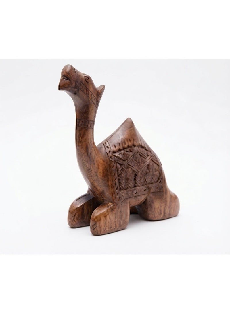 Sitting Camel Figurines, 4 Pieces - Image 1