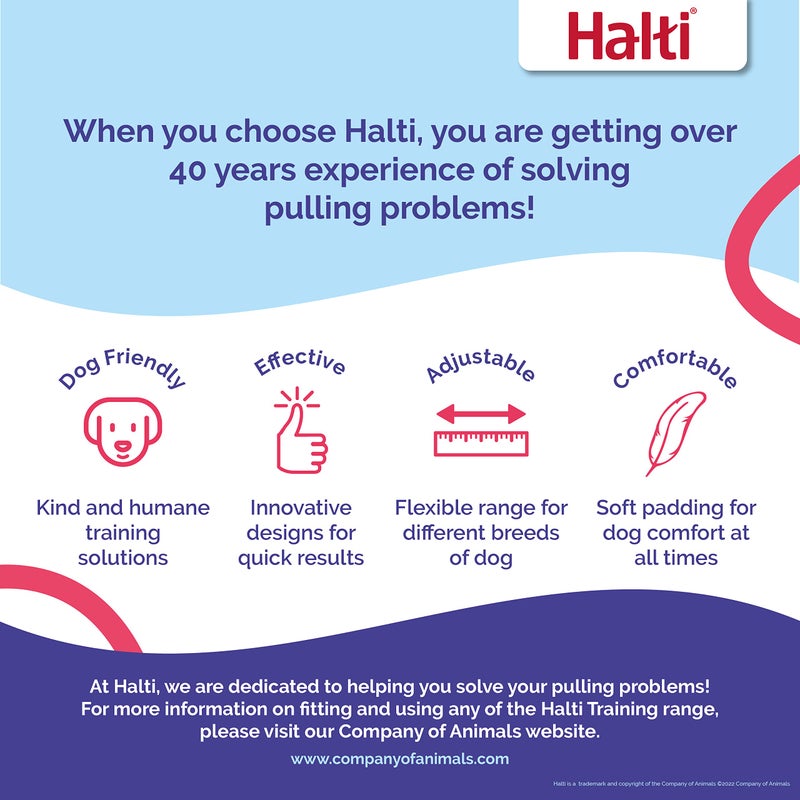 Halti Training Leash - Multifunctional Double-Ended Dog Leash, Ideal for Anti-Pulling Dog Training. Lightweight, Soft & Durable. Suitable for Puppies and Small Dogs (Size Small, Black, 2m) - Image 4