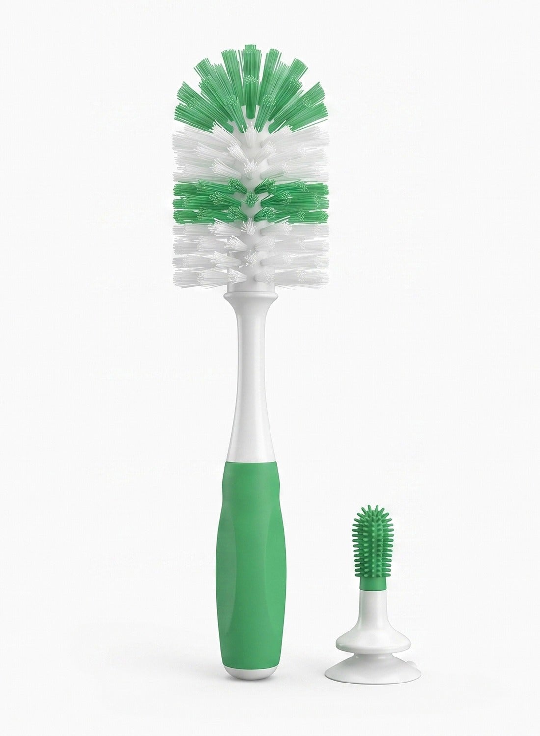 Bristle Bottle Brush, Bristle Provide Cleaner Bottle, Easy Cleaning, With Detachable Teats Cleaning Brush, Clean Bottle For Safe Feed, Infant/Baby/Toddler/Kids - Assorted