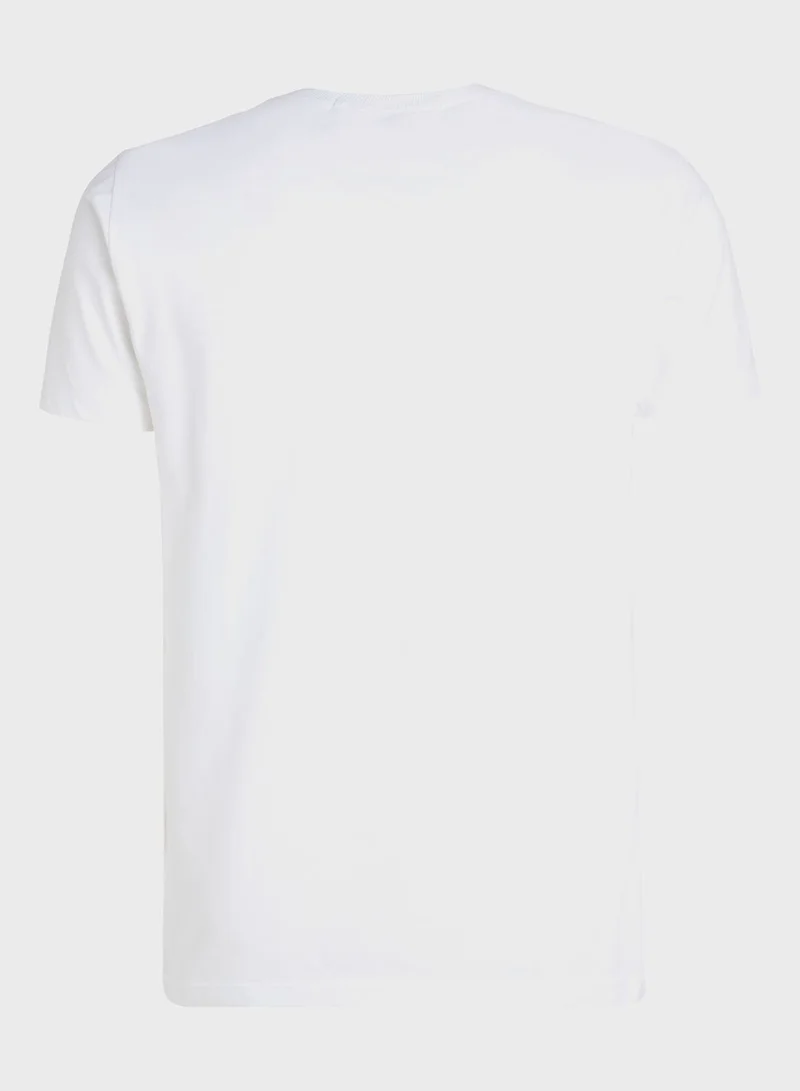 Calvin Klein Jeans Logo Crew Neck T-Shirt