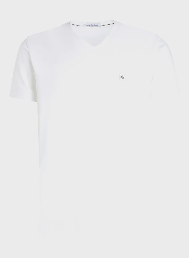 Calvin Klein Jeans Logo Crew Neck T-Shirt