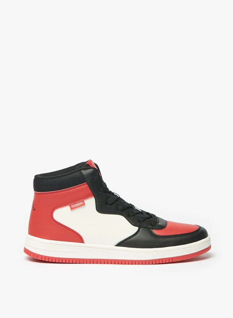 Kappa Kappa Men'S Lace-Up High Cut Sneakers