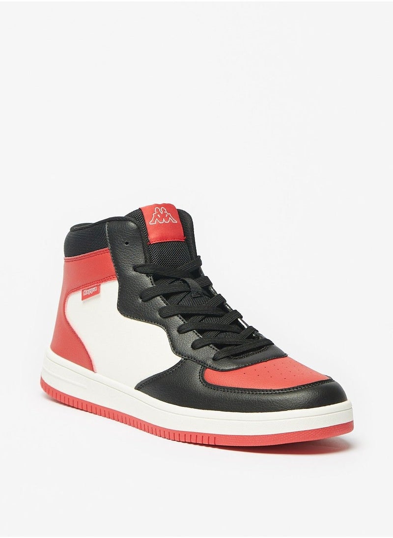Kappa - Kappa Men'S Lace-Up High Cut Sneakers - Image 1