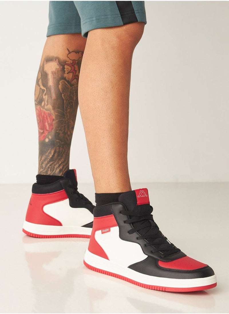 Kappa - Kappa Men'S Lace-Up High Cut Sneakers - Image 1