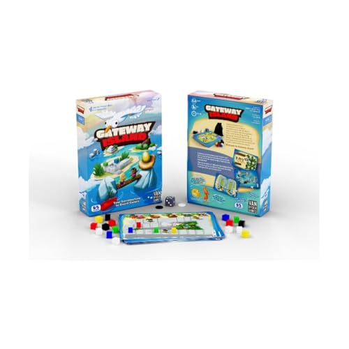 Van Ryder Games Gateway Island Board Game 21 Different Games Player Counts Vary by Game 1545 Min Gameplay for Family and Kids Ages 6 English - Image 5