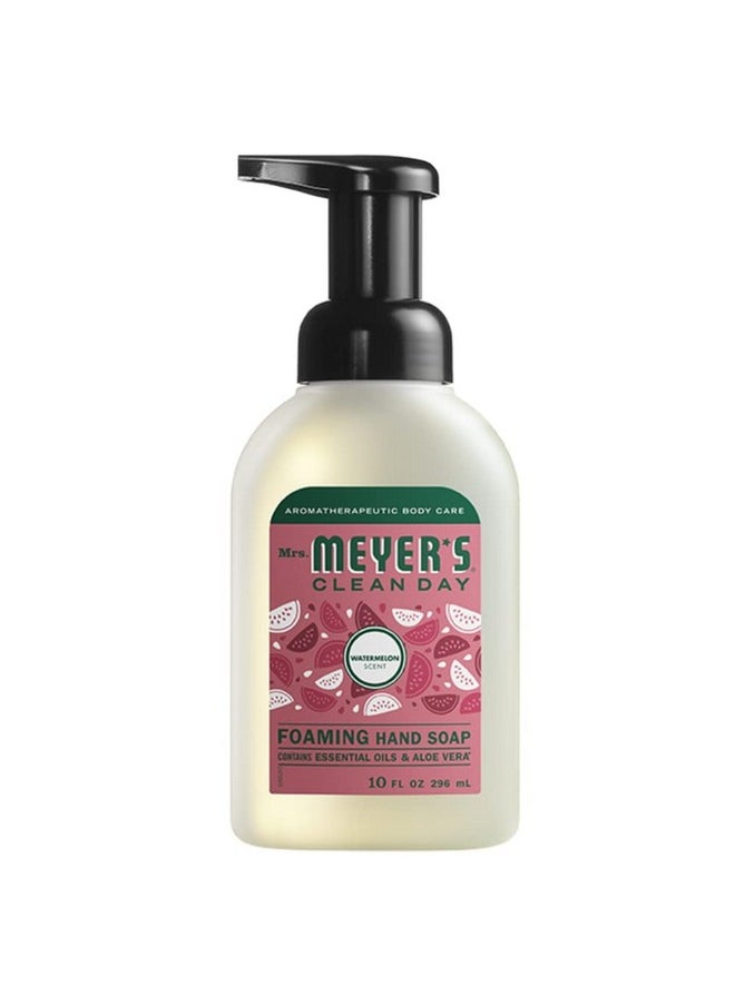 Mrs. Meyer's Clean Day Foaming Hand Soap 10 Oz. Variety Pack Of 6 Scents (Lemon Verbena Lavender Rainwater Watermelon Apple Plumberry Scents) Bundle Of 6 Items  - Image 5