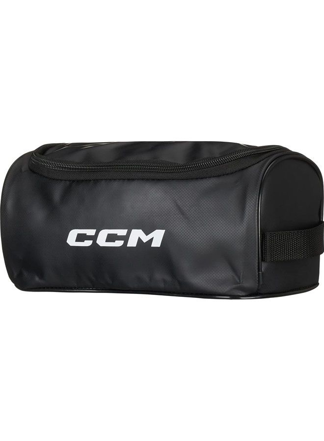 Hockey Shower Toiletry Bag, Black