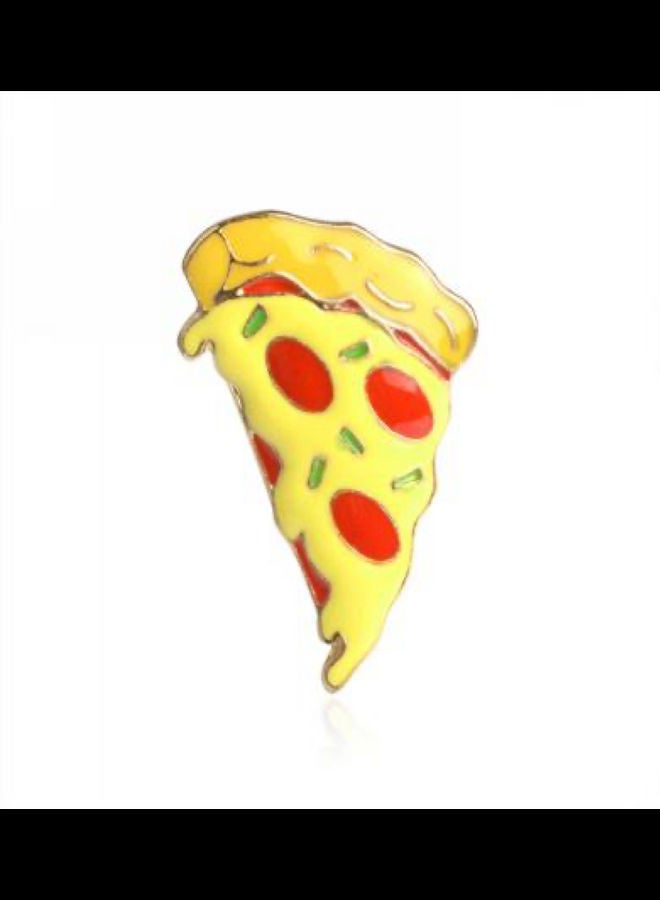 NIBEMINENT Pizza Pie Design Brooch - Image 1