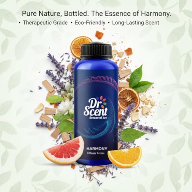 Harmony Aroma Oil, Natural Essential Oil Blend, 500ml, Long-Lasting Fragrance, Eco-Friendly, Therapeutic Benefits - Image 2