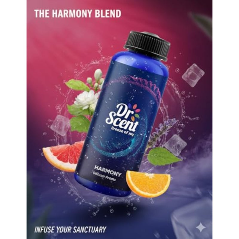 Harmony Aroma Oil, Natural Essential Oil Blend, 500ml, Long-Lasting Fragrance, Eco-Friendly, Therapeutic Benefits - Image 4