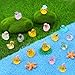 Bingcute 120 Pcs Mini Resin Ducks Tiny Animals Figures to Hide Small Little Plastic Miniature Ducks Bulk for Dollhouse Decor Home Office Potted Fish Tank Aquarium Landscape Micro Fairy Garden Accessories - Image 4