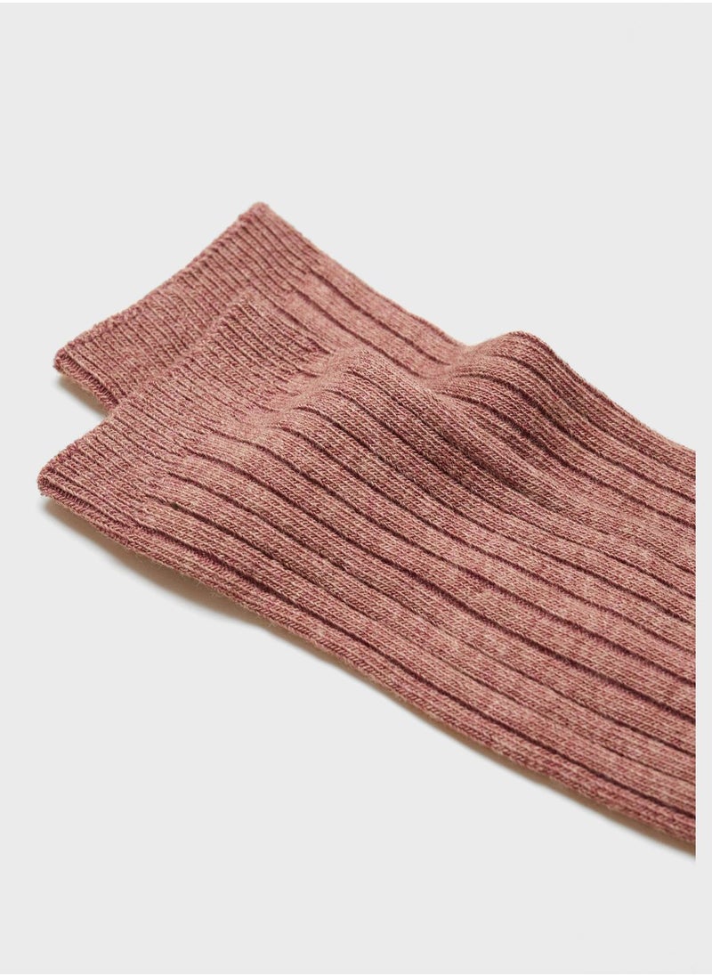 MANGO - Kids Essential Knit Socks - Image 1