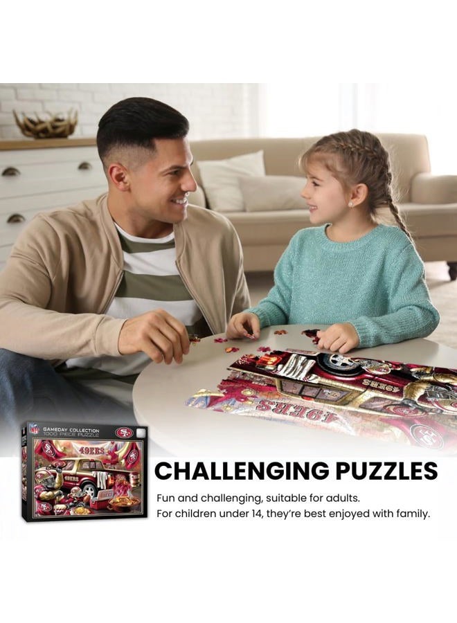 MasterPieces 1000 Piece Jigsaw Puzzle for Adults - NFL Kansas City Chiefs Gameday - 19.25"x26.75" - Image 4