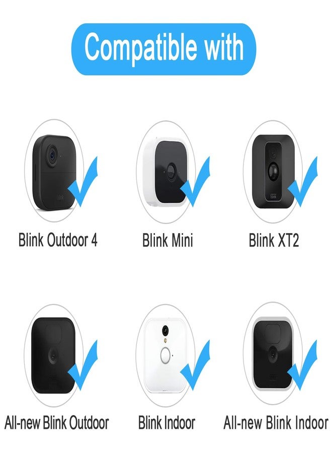 AISVAN All-New Blink Outdoor 4th Gen Camera Mount, 3 Pack Weatherproof Protective Housing and 360 Degree Adjustable Mount with with Sync Module 2 Outlet Mount (Blink Camera & Module is Not Included) - Image 2