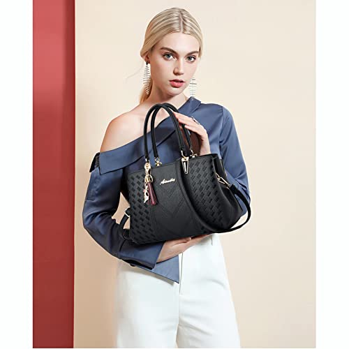 ALARION Womens Purses and Handbags Shoulder Bag Ladies Designer Satchel Messenger Tote Bag - Image 2