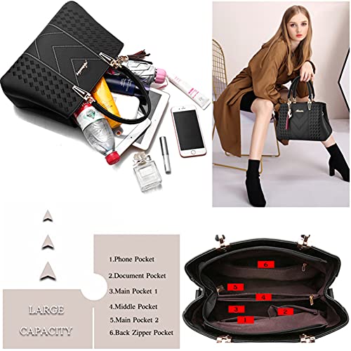 ALARION Womens Purses and Handbags Shoulder Bag Ladies Designer Satchel Messenger Tote Bag - Image 5