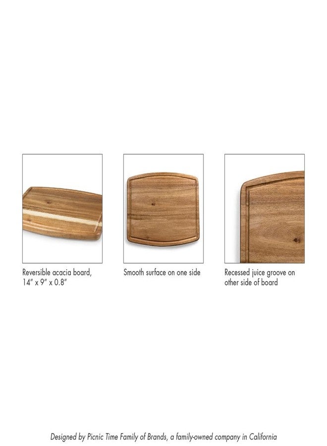 PICNIC TIME Disney Winnie the Pooh Ovale Acacia Cutting Board, Serving Board, Charcuterie Board, (Acacia Wood) - Image 4