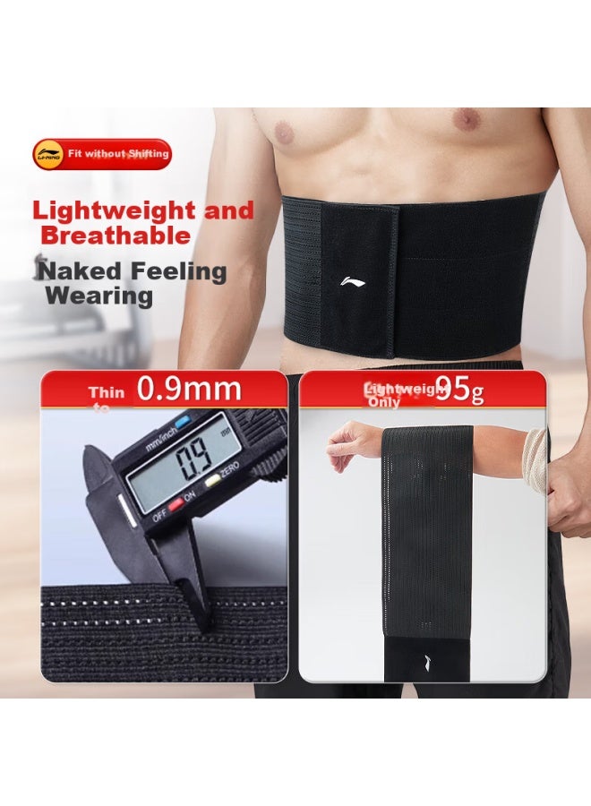 Li-Ning حزام دعم الخصر للرياضة واللياقة البدنية، الدفء، بروز القرص القطني، إجهاد العضلات القطنية، الجلوس لفترات طويلة، الجري، كرة السلة، رفع الأثقال، دعم الخصر - Image 4