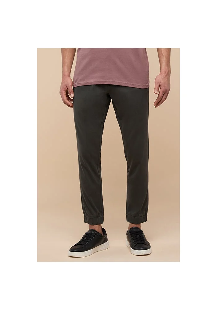 R&b Solid Jogger Pants with Drawstring Waist