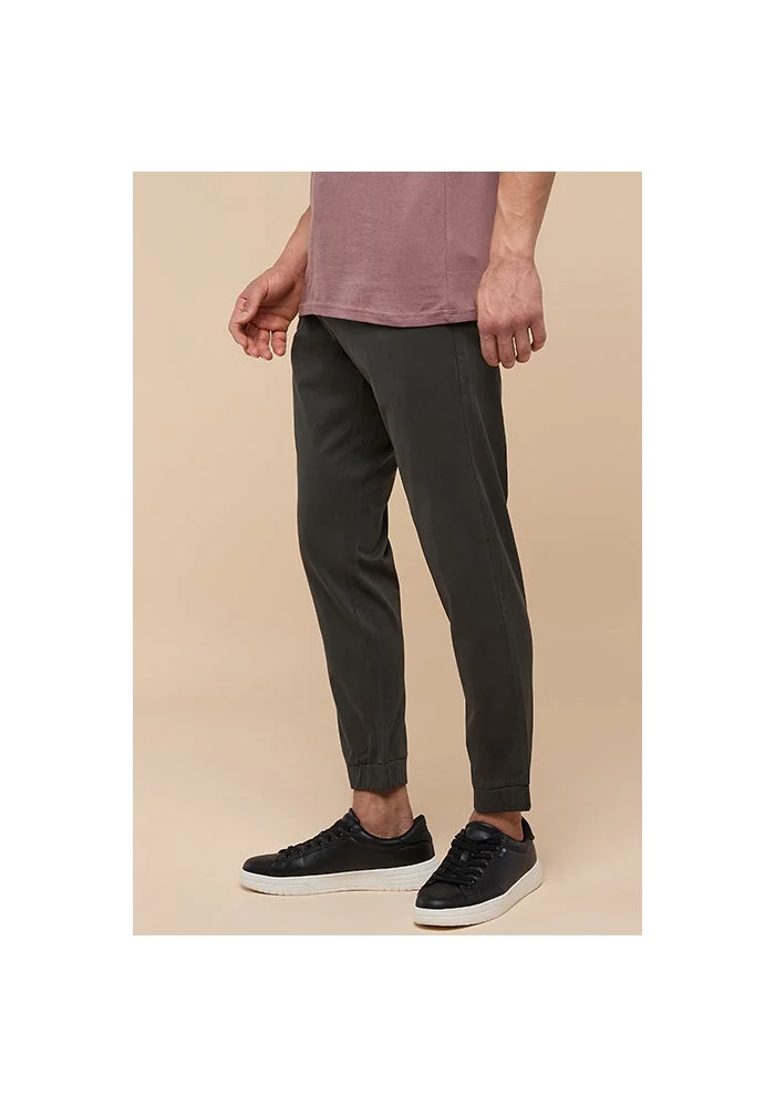 R&b Solid Jogger Pants with Drawstring Waist