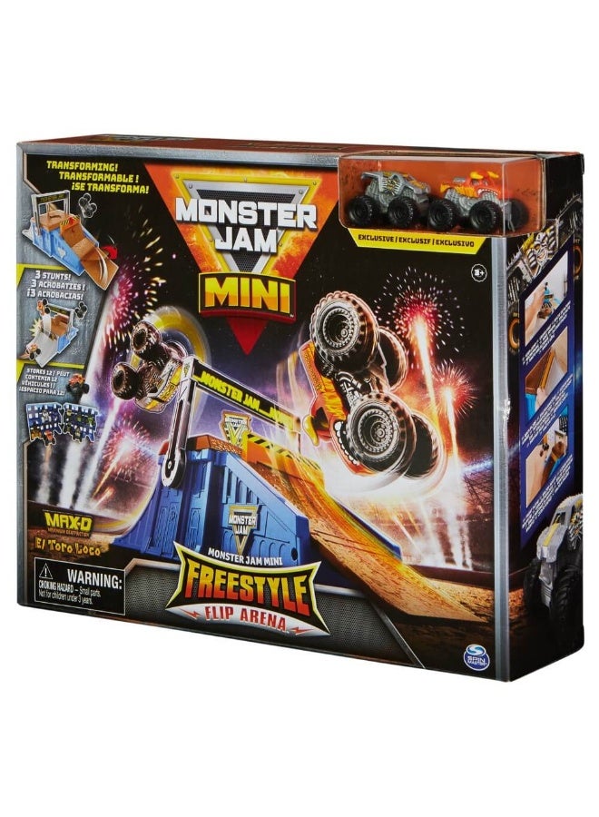 Monster Jam مجموعة اللعب فريستايل فليب - Image 2