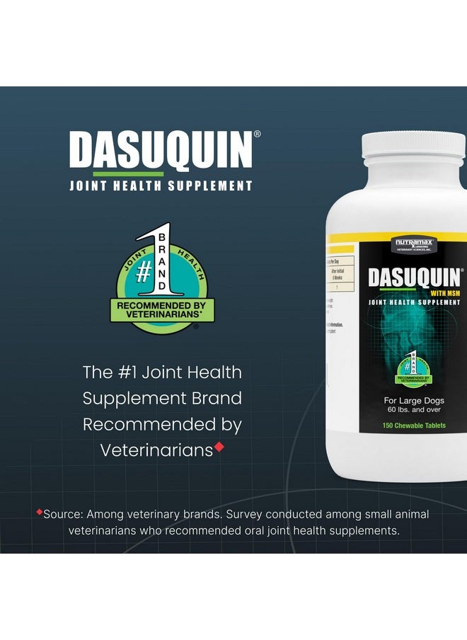Nutramax Laboratories Nutramax Dasuquin with MSM Chewables, Large Dog, 150 Count  - Image 3