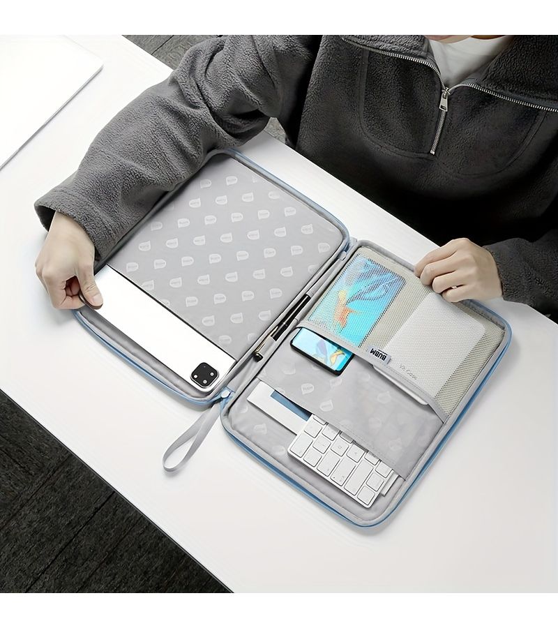 Lake Green 12.9 Inch Tablet Bag Pouch Easy Carry Protection Portfolio - Image 3